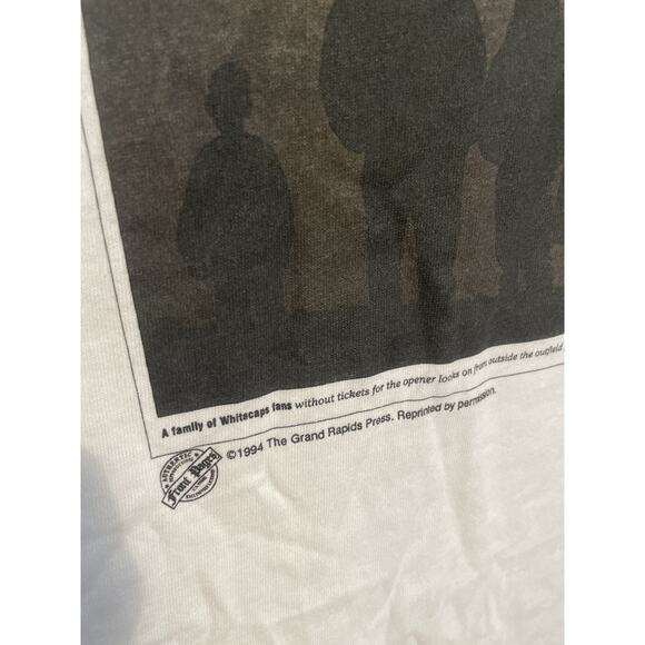 VTG 1994 Grand Rapids Press Whitecaps Wet & Wild Lee T-Shirt Mens XL - Picture 5 of 8